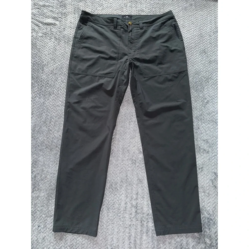 SITKA Gear Men's Black Solid Straight Leg Regular Fit Pants Size 38